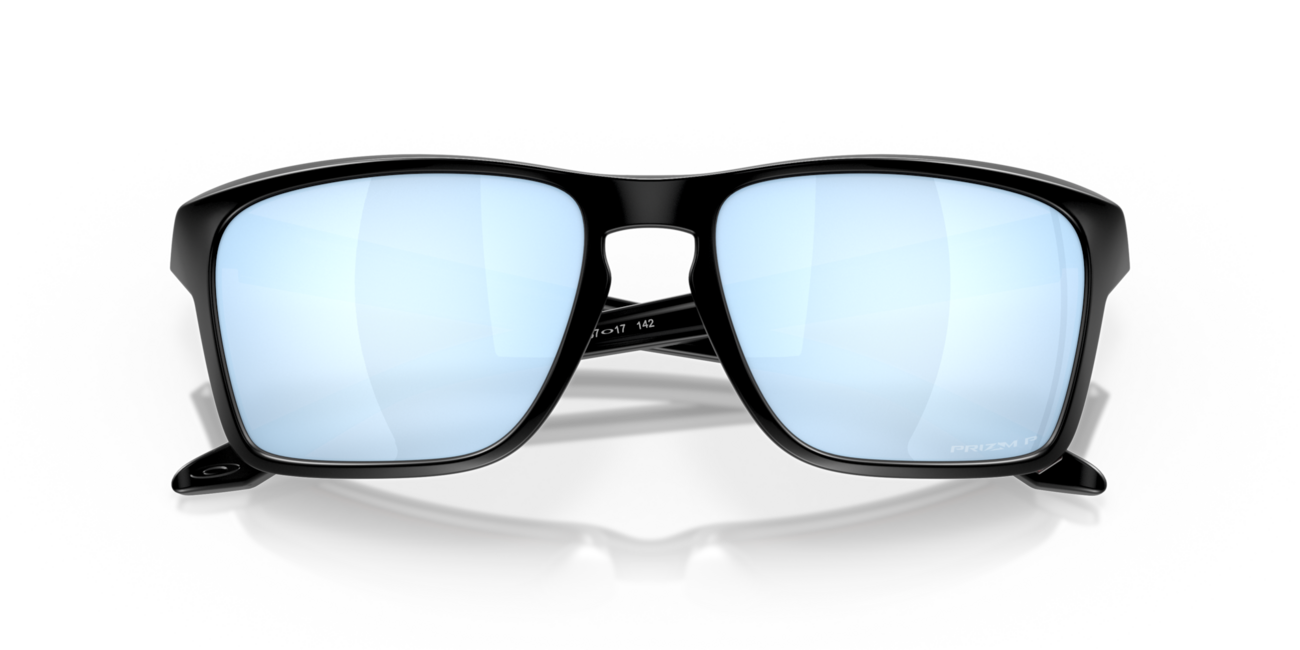 Oakley SYLAS слънчеви очила с рамка и стъкла, Matte Black, Prizm Deep Water Polar 60