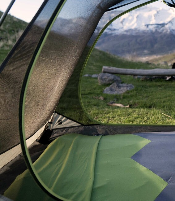 Klymit Double V Sheet защитен калъф за дънна изолация, зелено сив