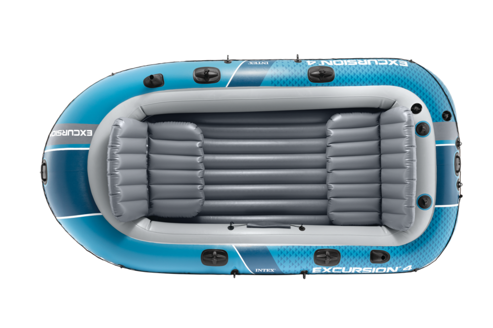 Intex Excursion™ 4 надуваем чамец
