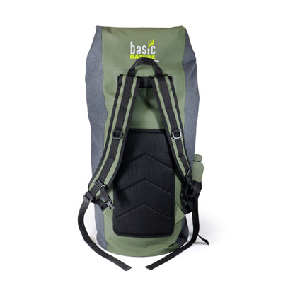 BasicNature непромокаем чувал 90 L, сиво-зелен