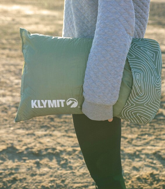 Klymit Drift Car Camp възглавничка стандартен, зелена