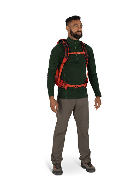 OSPREY TALON PRO 20 туристическа раница, марсов оранжев
