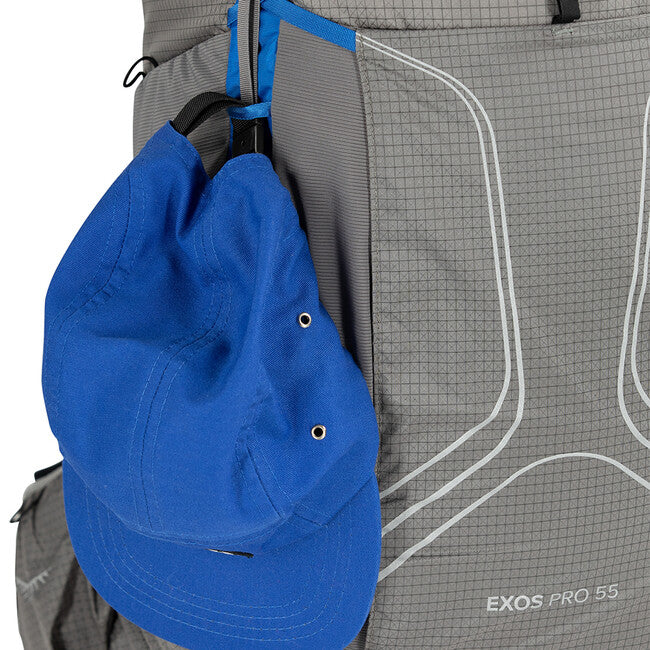 OSPREY EXOS PRO 55 туристическа раница, dale сив/agam син