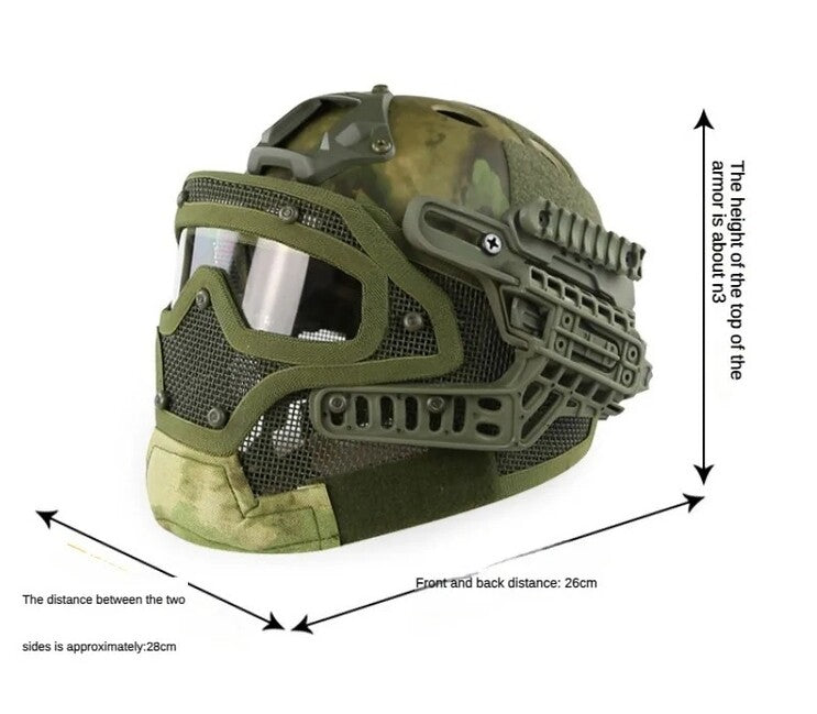 DRAGOWA Tactical Hammer тактическа каска, Digital Woodland (без сертификация)