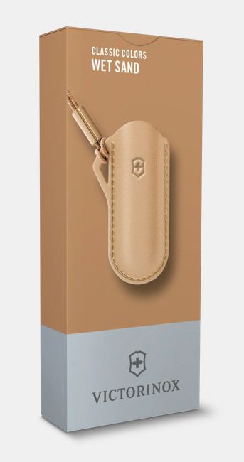Victorinox калъф за джобен нож от кожа, кафяв