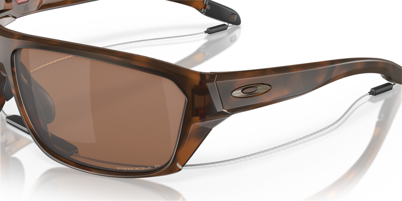 Oakley SPLIT SHOT слънчеви очила с рамка Matte Brown Tortoise и със стъкла Prizm Tungsten Polarized, 64
