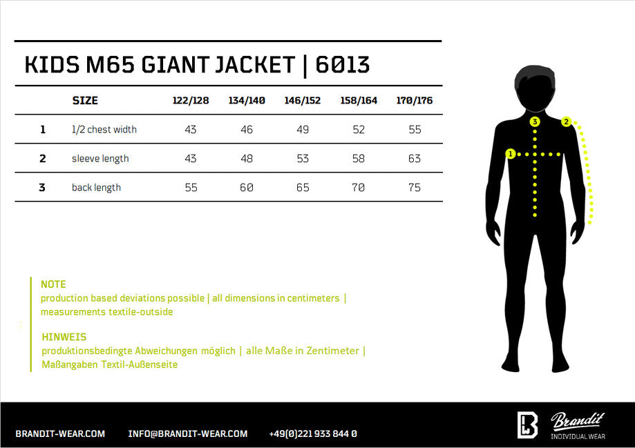 Brandit M65 Giant яке детско, камилско