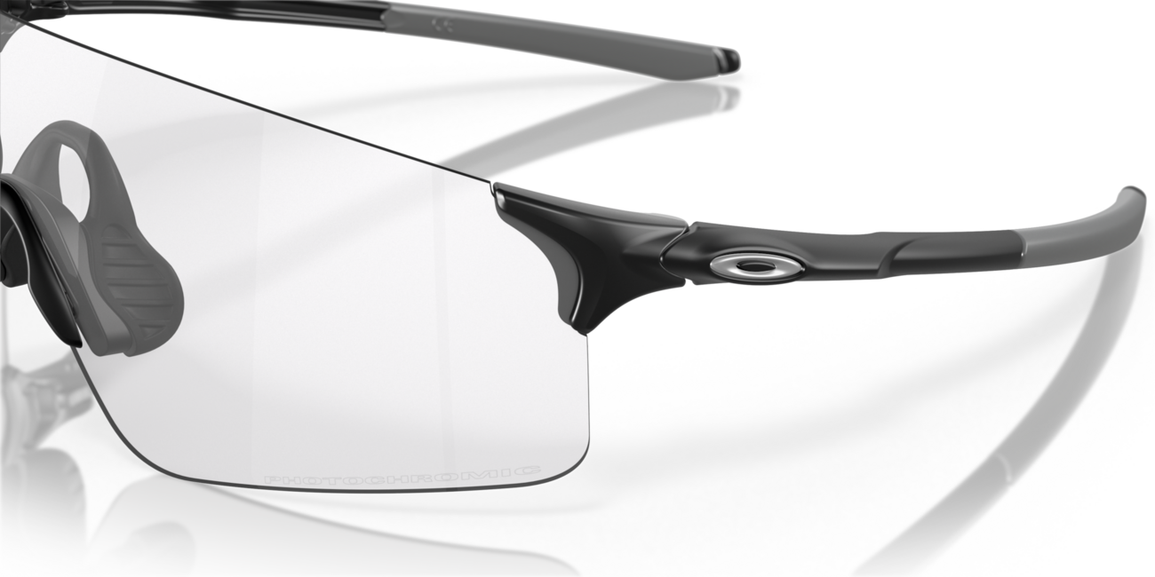 Oakley EVZERO BLADES фотохроматични слънчеви очила с рамка Matte Black и стъкла Clear 50% Irid Photo