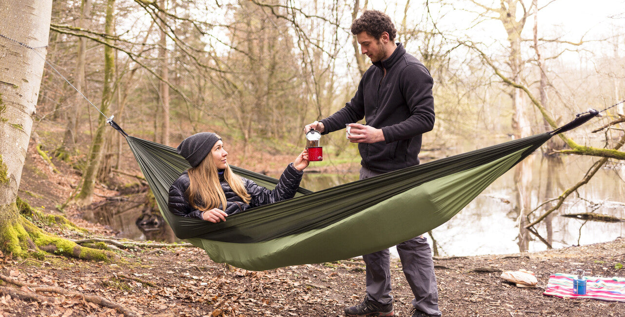 Amazonas Silk Traveller Thermo лека висяща мрежа