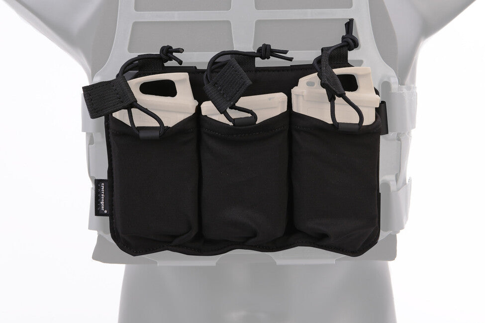 Emersongear тройно калъф за магазини за SS TAC елек, черен