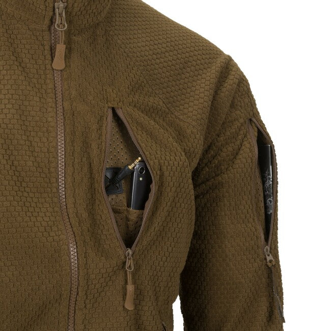 Helikon-Tex Alpha Tactical флисово яке, маслинено