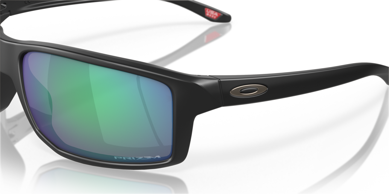 Oakley GIBSTON слънчеви очила с матирана черна рамка и Prizm Jade стъкла, 61