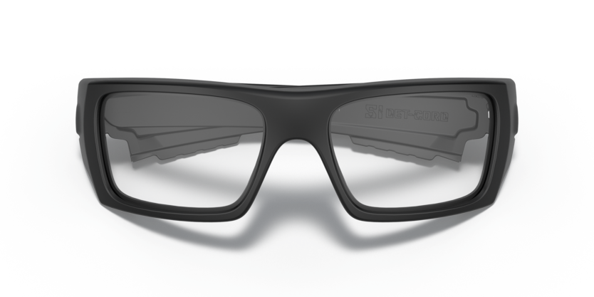 Oakley Det Cord балистични очила с прозрачна леща, мат черни