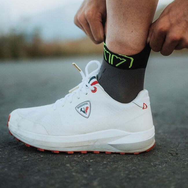 Sidas T-Free Run чорапи, сив/черен