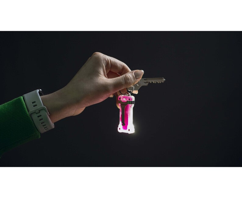 ArmyTek Zippy LED ключодържател, розова