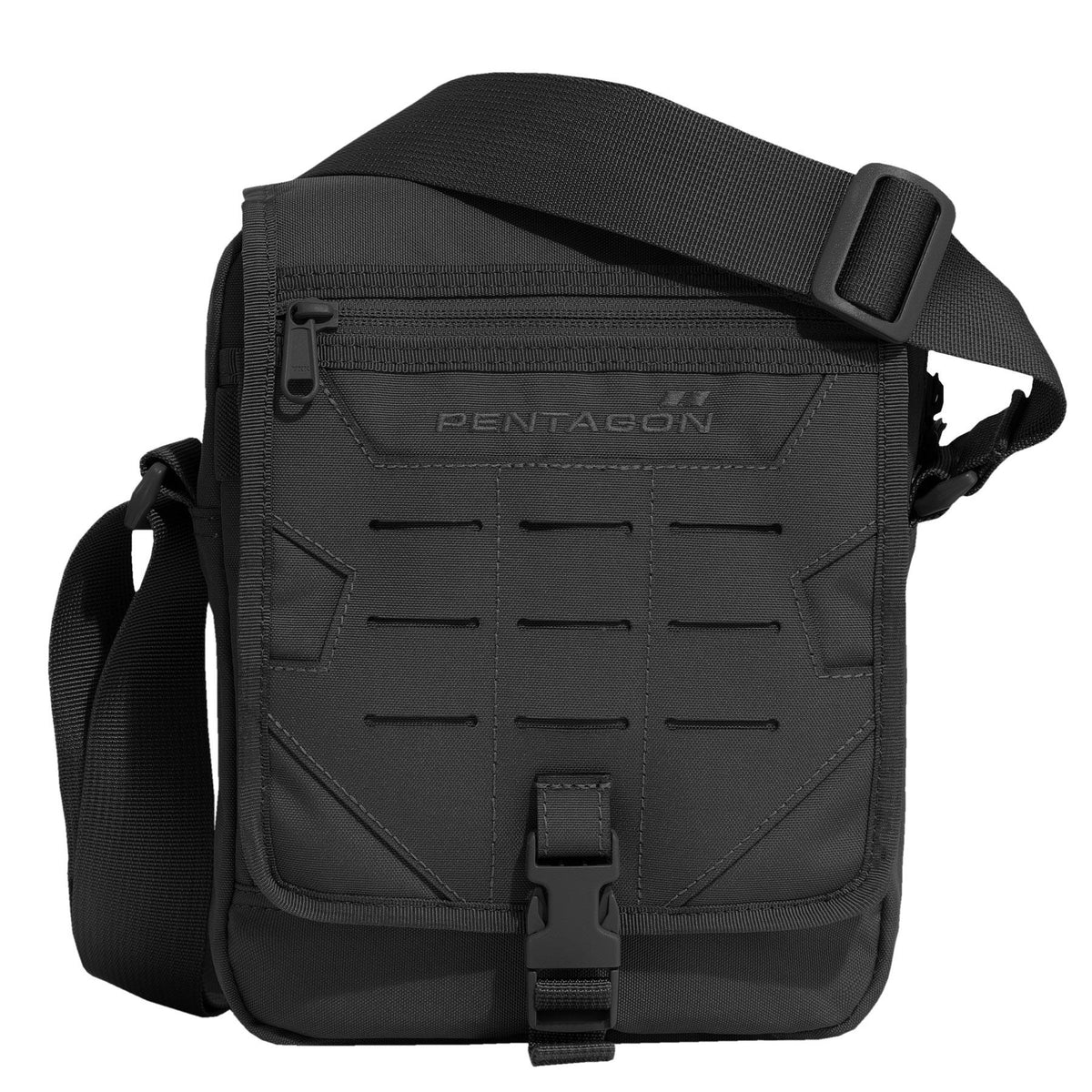 Pentagon Messenger torba čez ramo, črna