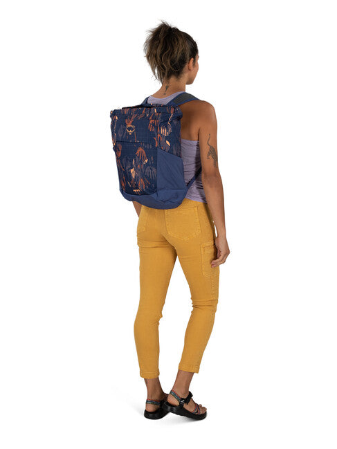 OSPREY DAYLITE TOTE PACK градски раница, дива цветов принт/alkaline