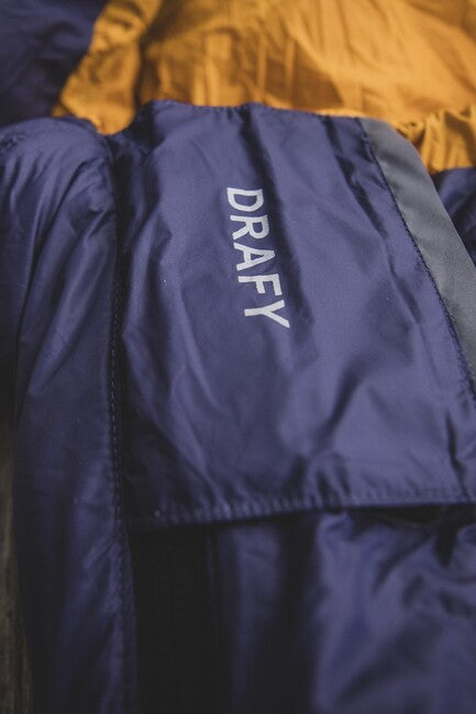 HUSKY Drafy хартиена зимна спална торба -20, синя/оранжева