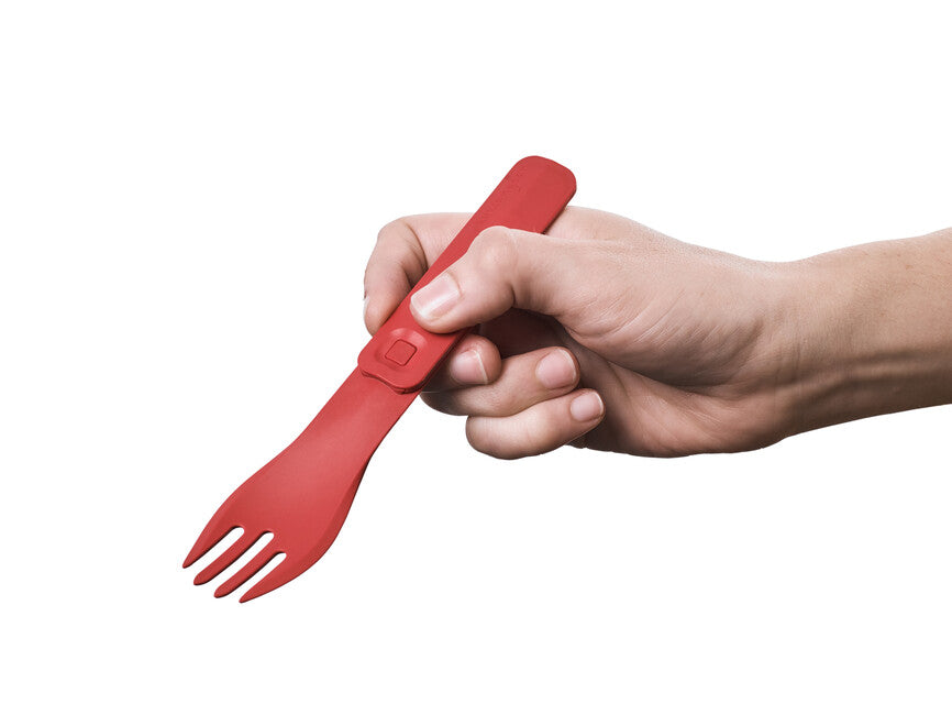 Humangear GoBites CLICK прибори, червена
