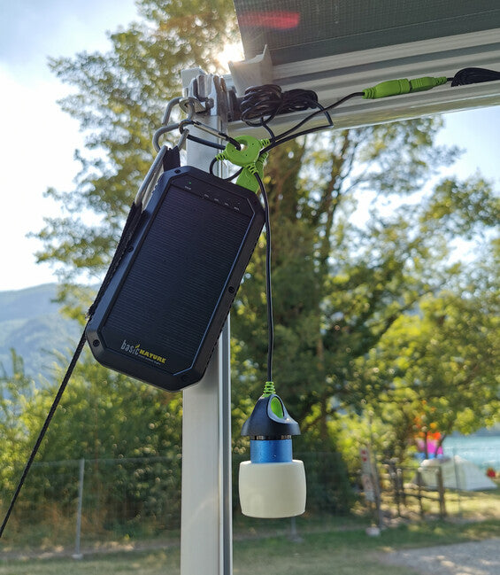 Origin Outdoors съединяема LED лампа, синя, 200 люмена, топла бяла