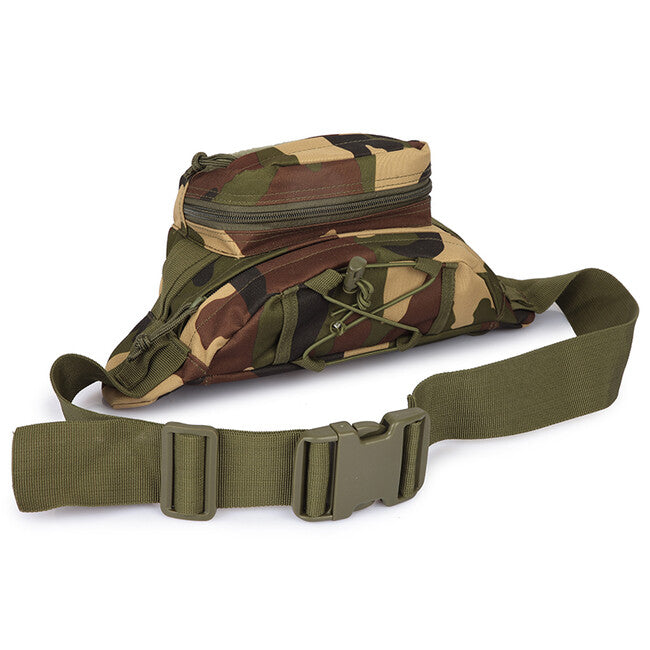 Dragowa Tactical водоустойчива тактическа чантичка за кръста, джунгла камо