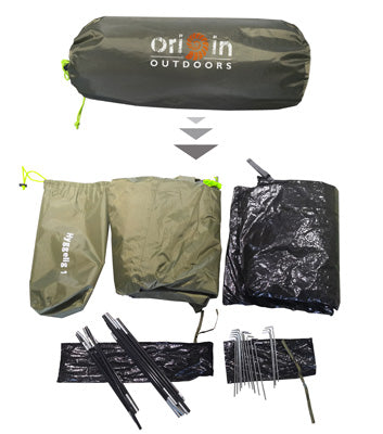 Origin Outdoors Hyggelig палатка за една лица