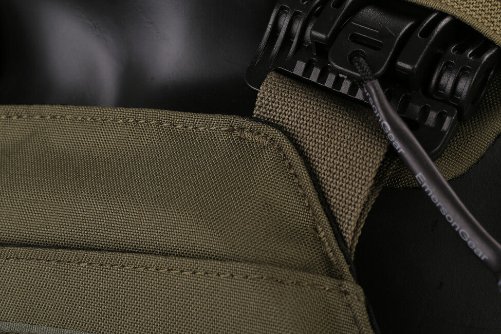 Emersongear Roc носител на пластини W 500D, рейнджър зелено