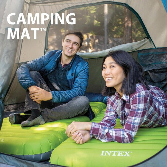 Intex Dura-Beam надуваем матрак TPU camping