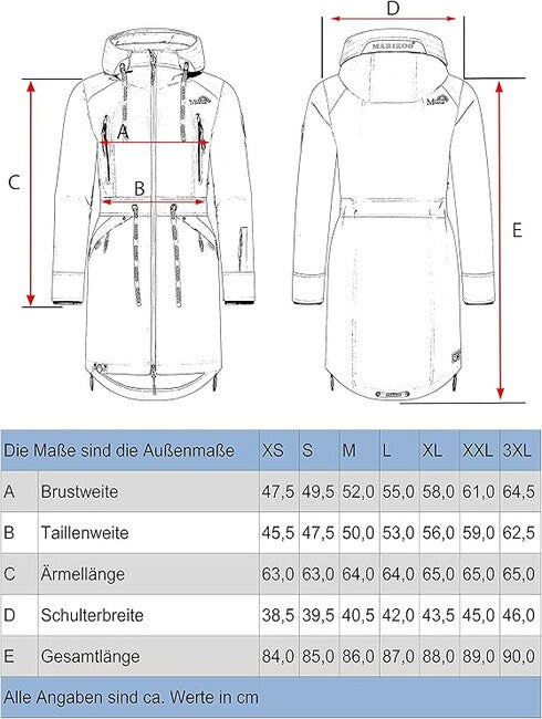 Marikoo Racquelle Women's Softshell Jacket with Hood, Olive