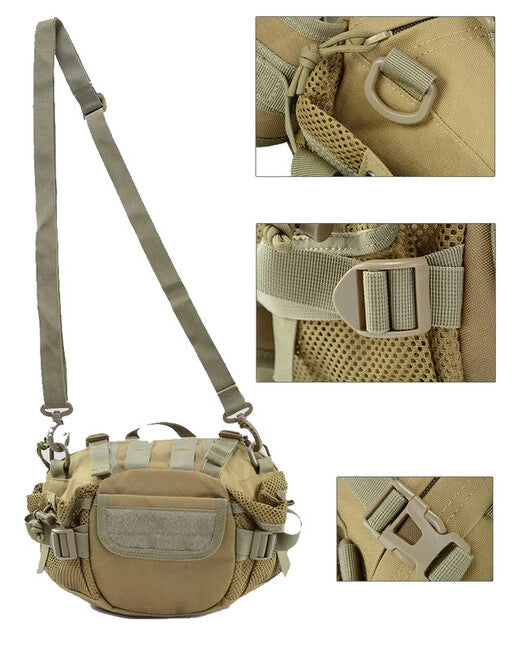 DRAGOWA TACTICAL Sierra 7 чантичка за кръста 7 L, джунгла digita
