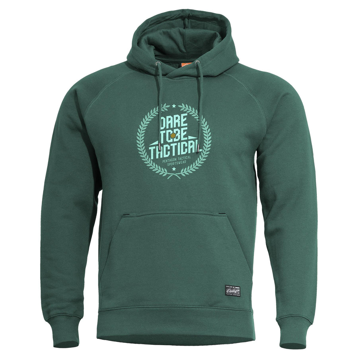 Pentagon Phaeton Hood мъжки суитшърт с качулка, SpringBok Green