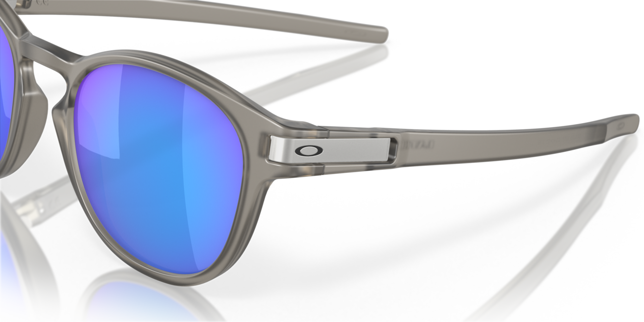 Oakley LATCH слънчеви очила с рамка Matte Grey Ink и стъкла Prizm Sapphire Irid Polar, 53