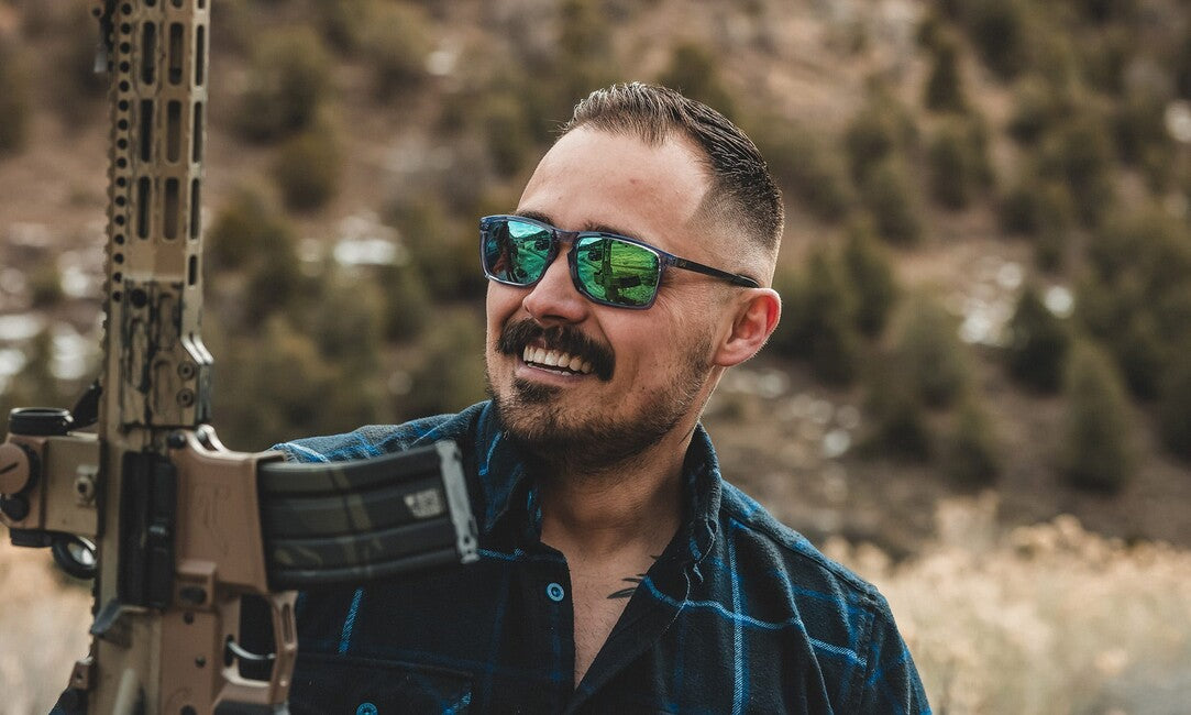 Wiley X Axe слънчеви очила Captivate Polarized Green Mirror/ Gloss Crystal Grey