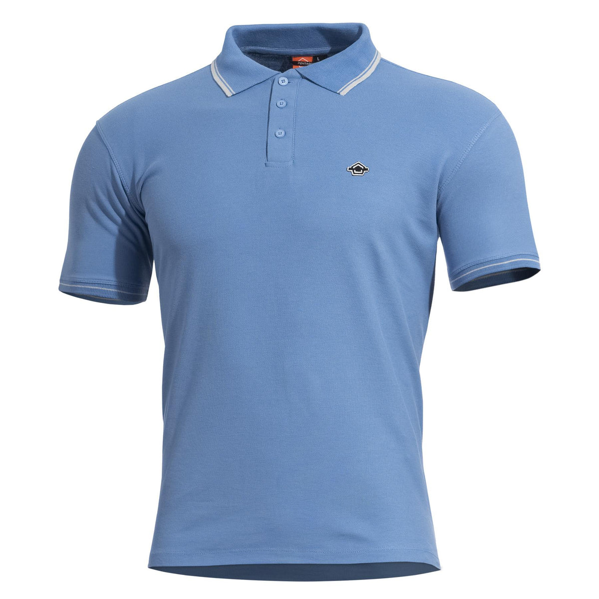 Pentagon Aniketos Stripes поло риза, Dawn Blue