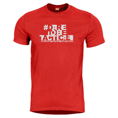 Pentagon Ageron Hashtag T-Shirt, Lava Red