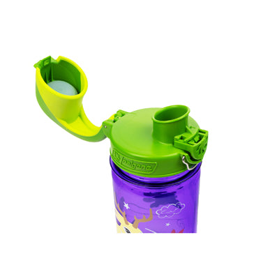 Nalgene Grip-n-Gulp Sustain детска бутилка за вода 0,35 L, лилав jackalope