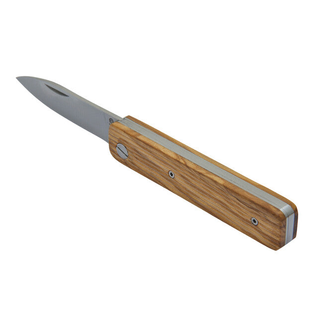 Baladeo ECO331 Papagayo джобен нож, острие 7,5 см, оцел 420, дръжка ясеново дърво