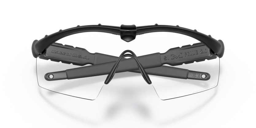 Oakley M Frame 2.0 балистични очила с прозрачна леща, матен черен