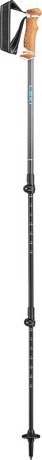 LEKI Lhasa туристически пръти, сребристосив-тъмна антрацитова-мента, 90 - 125 cm