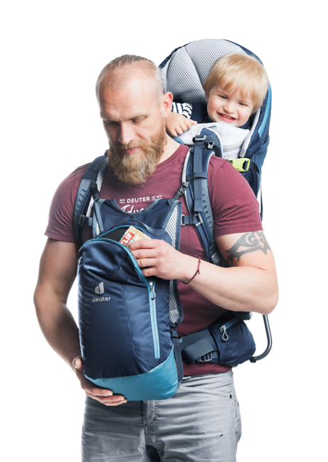 Deuter Kid Comfort Pro туристически носител на деца, тъмносиньо