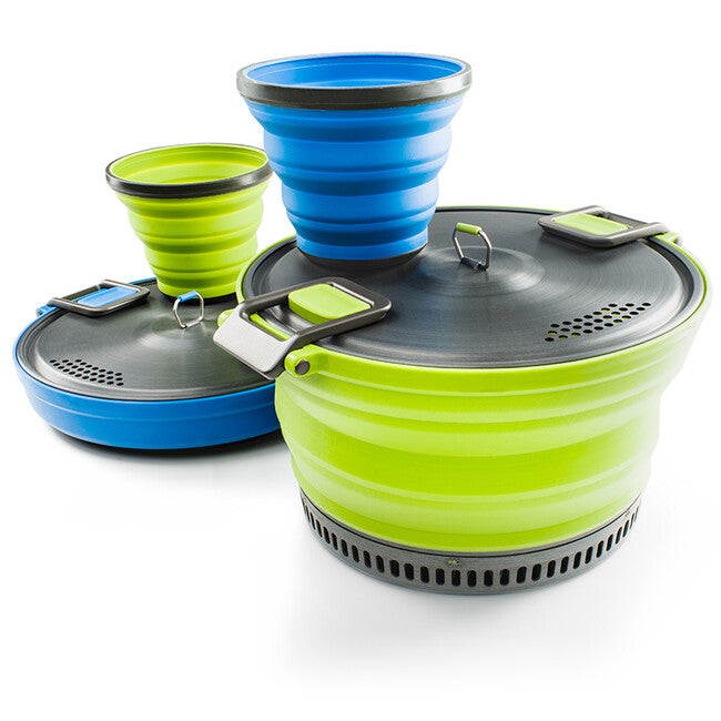 GSI Outdoors Escape HS сгъваемо канче 3 l Pot, зелено