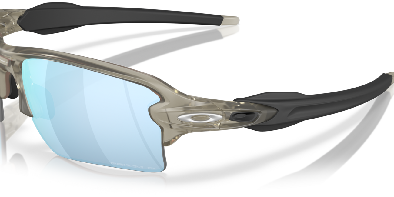 Oakley FLAK 2.0 XL слънчеви очила с рамка Matte Grey Ink и със стъкла Prizm Deep Water Polar, 59, Metal