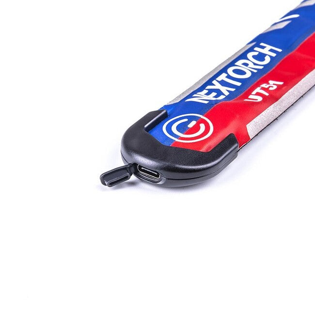 NexTorch® UT51 мигаща безопасностна лента, червено-синя