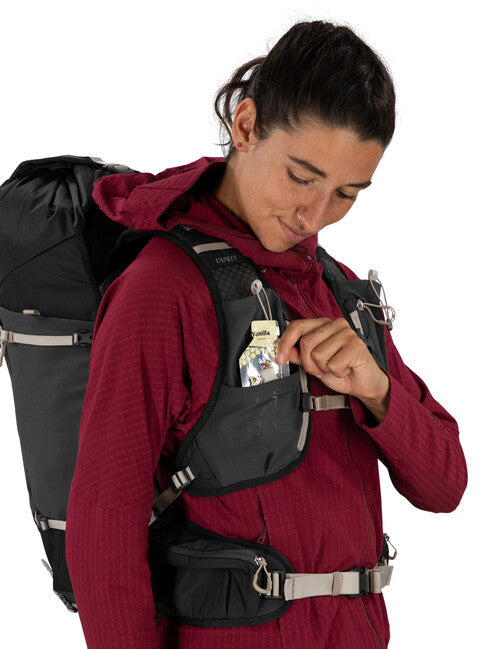 OSPREY TEMPEST VELOCITY 30 туристическа раница, тъмен антрацит/пясъчен пясъчен