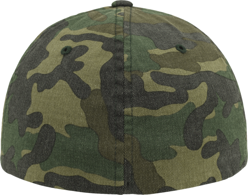 Brandit Flexfit Garment Camo шапка с козирка с избелял ефект, горски камуфлаж