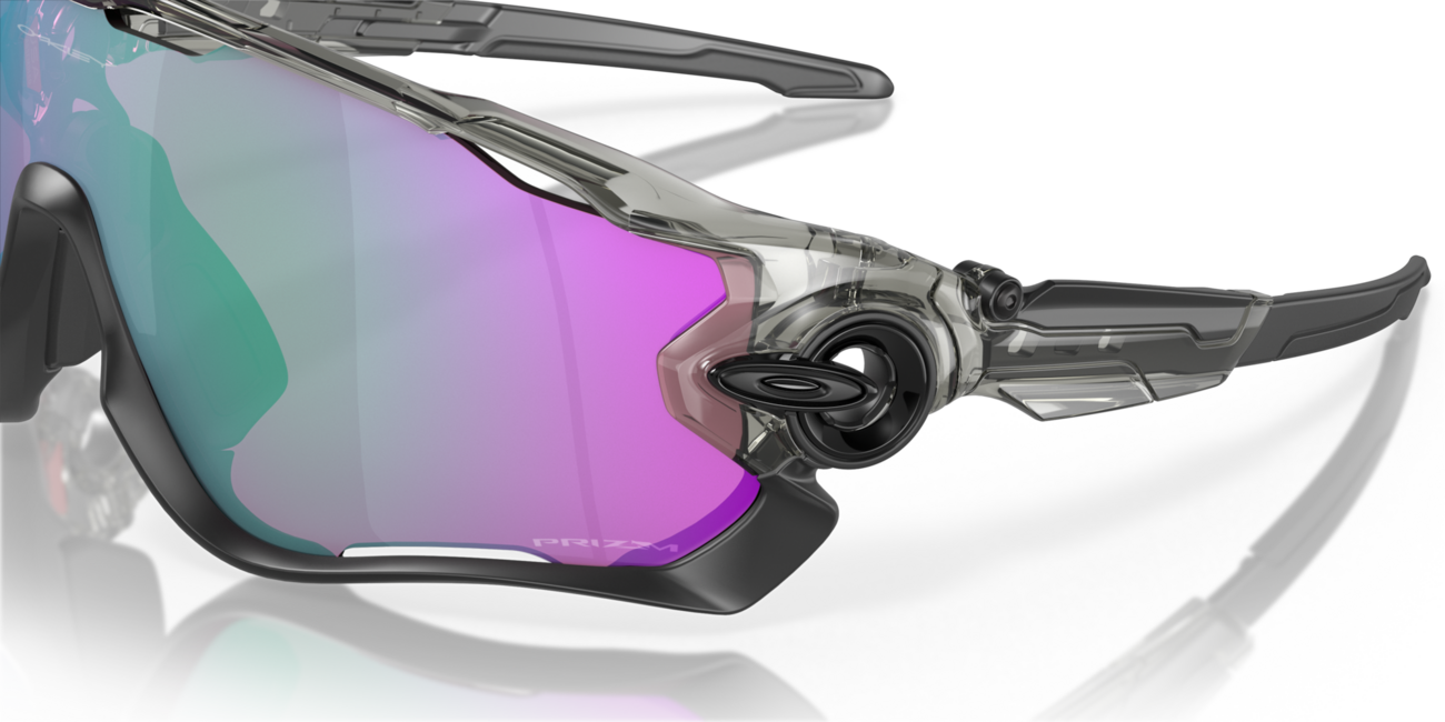 Oakley JAWBREAKER слънчеви очила с рамка Grey Ink и стъкла Prizm Road Jade