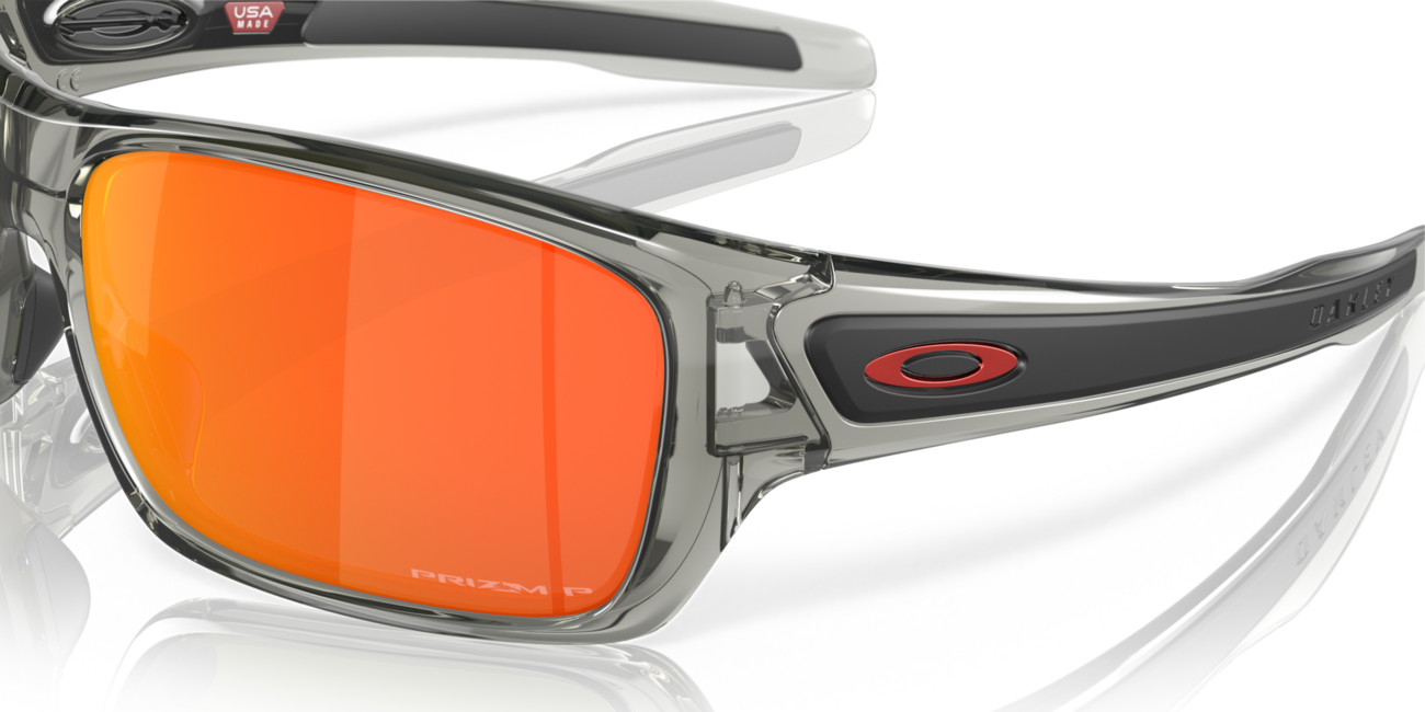 Oakley TURBINE слънчеви очила със сива рамка Ink и с лещи Prizm Ruby Polarized, 65