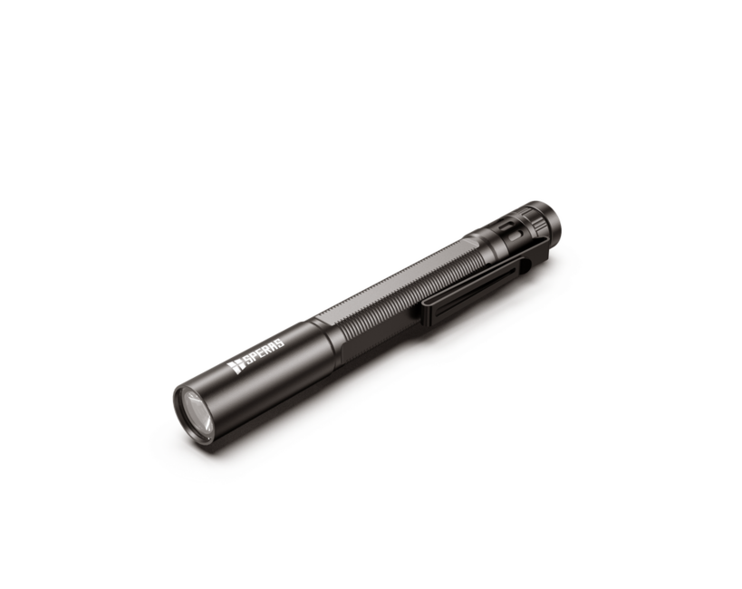 Speras M10 Plus джобен EDC фенер, сив