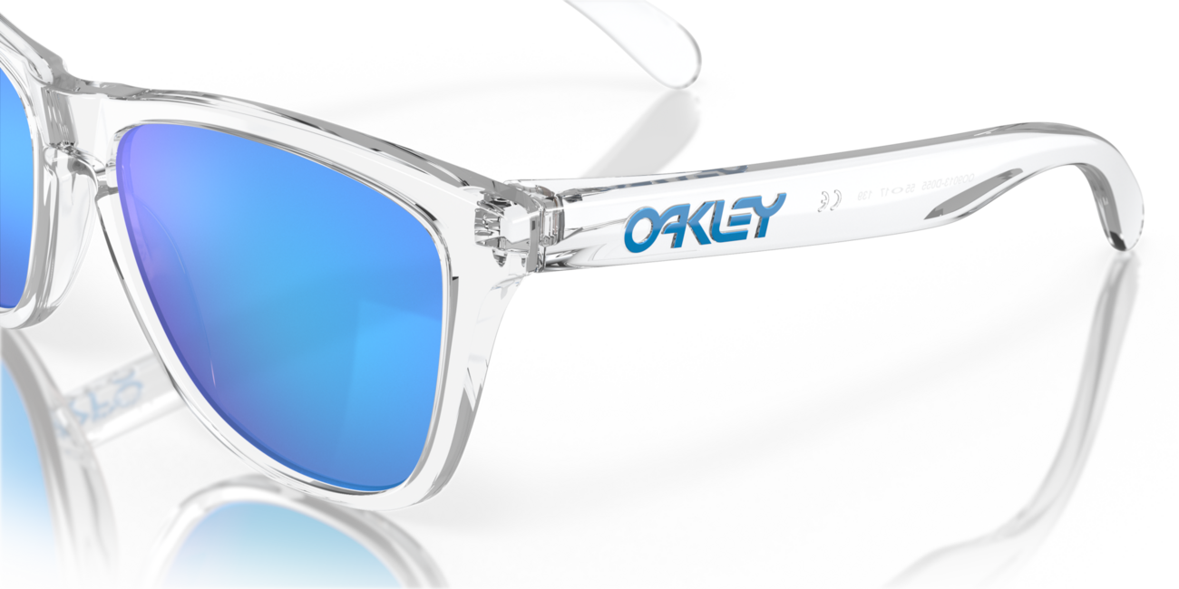 Oakley FROGSKINS слънчеви очила с рамка Crystal Clear и със стъкла Prizm Sapphire Iridium 55