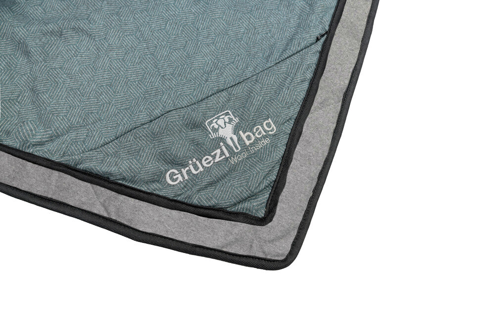 Grüezi-Bag Wellhealth Grüezi вълнено одеяло тъмносиньо deluxe